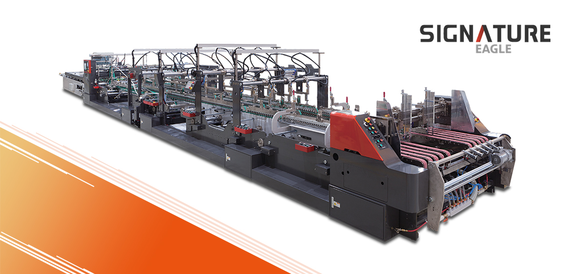 Straight line / Lock bottom / 4&6 Corner, It is specialized for corrugated board E, B, A flute as well as normal card board. It secure good quality of carton with squaring and spanker device
